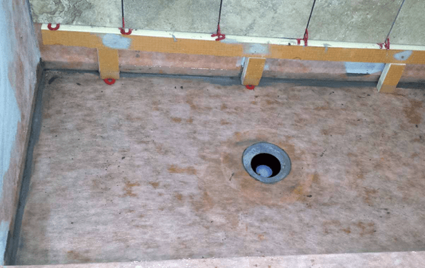 Installing a Schluter shower pan